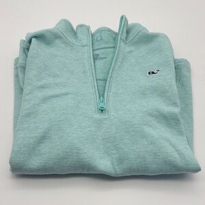Vineyard Vines Kids Saltwater 1/4 zip sweater - Size S